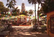 Competencia de baile entre estudiantes y autoridades