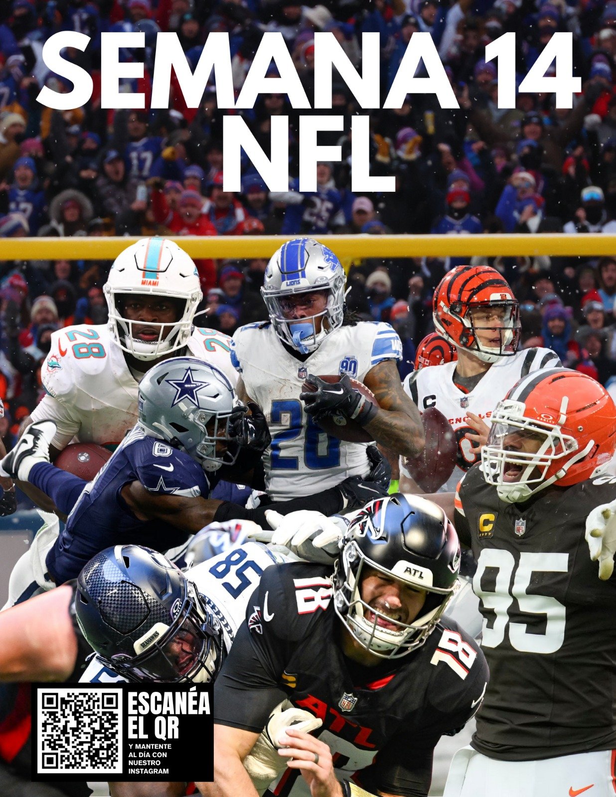 Resultados NFL Semana 14: Rams aplastan, Texans sorprenden a Chiefs y Bills ganan duelo eléctrico