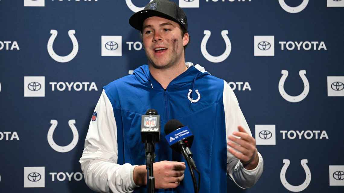 Crisis en los Colts: Lesión de Riley Leonard complica aún más la situación de quarterbacks