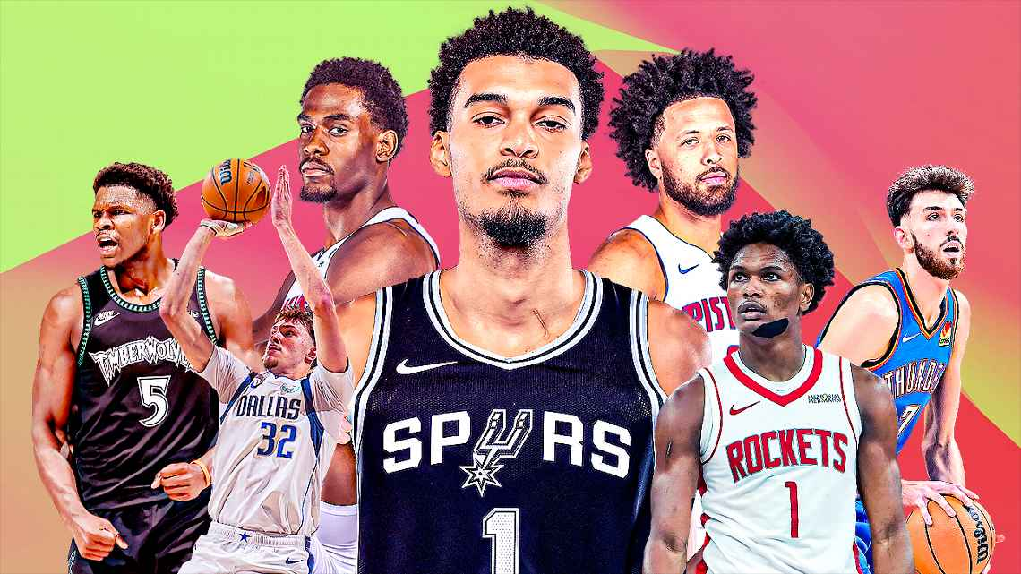 Wembanyama lidera el ranking 2025 de las 25 mayores promesas de la NBA