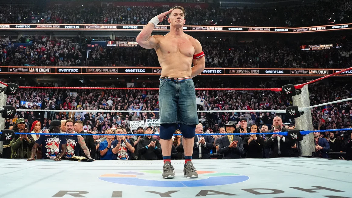 El adiós de una leyenda: John Cena dice adiós a la WWE tras 23 años
