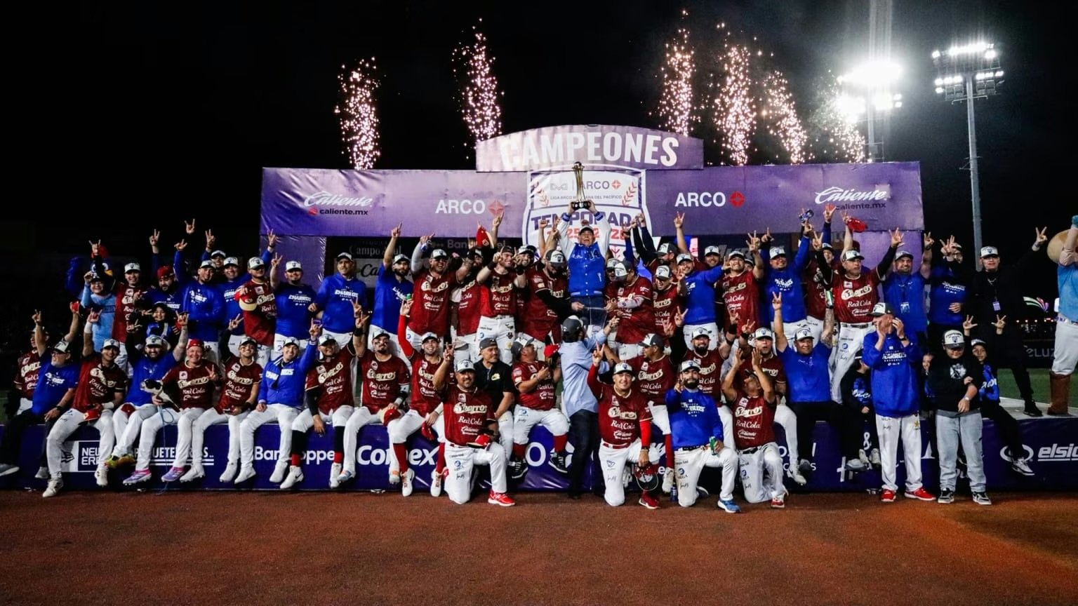 Charros de Jalisco barren a Tomateros de Culiacán y se coronan bicampeones de la Liga Mexicana del Pacífico
