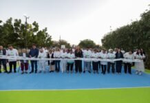 Inaugura Cecilia Patrón espacio deportivo en Centro Armonía para el cuidado integral de personas mayores