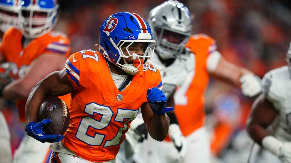 Broncos abren la puerta al regreso de J.K. Dobbins para el Campeonato de la AFC