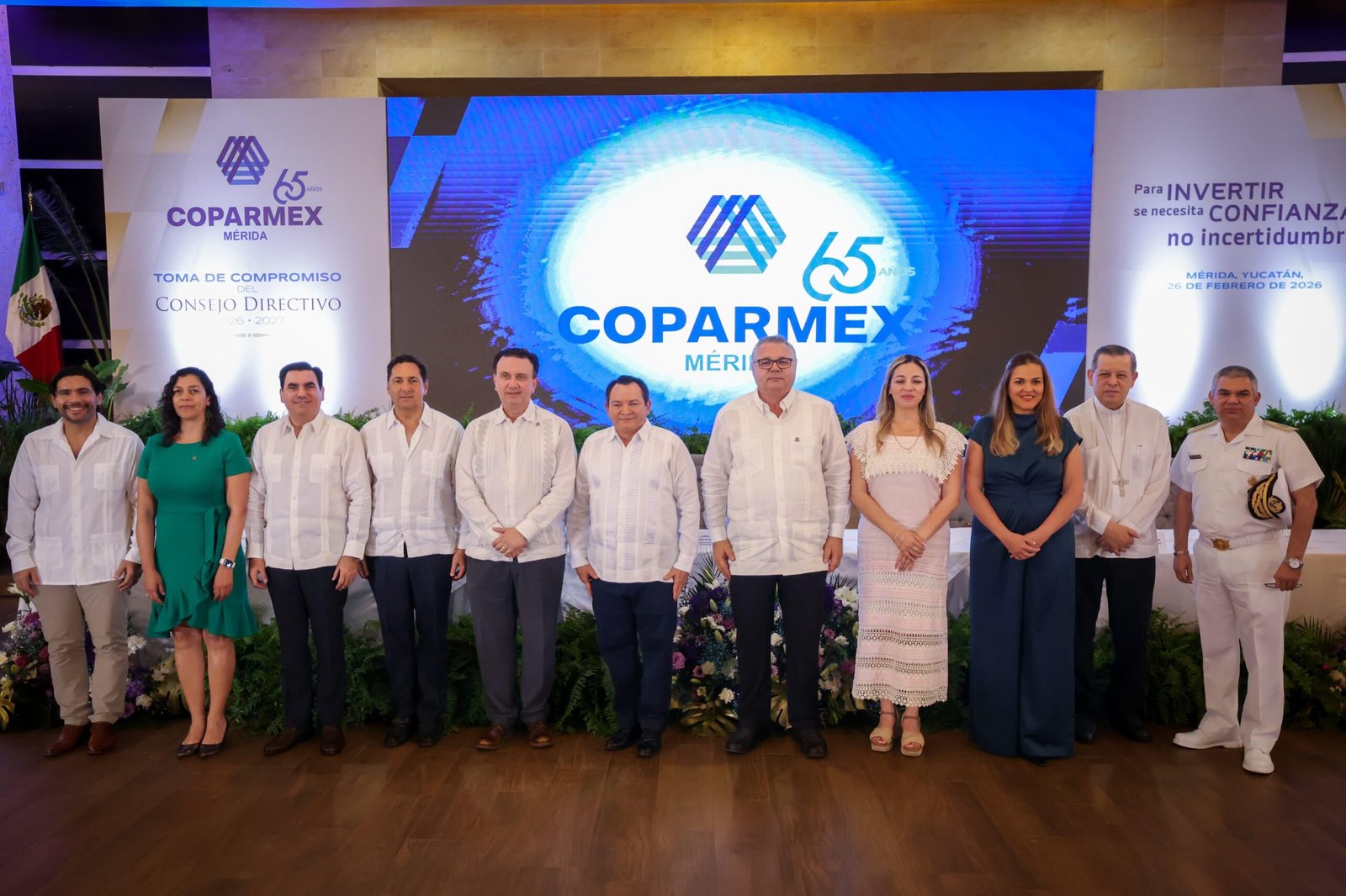 Coparmex Mérida fija postura sobre reforma electoral, justicia y competitividad