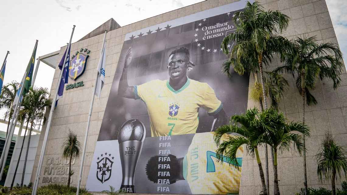 La CBF exige a FIFA y UEFA un “castigo ejemplar” por presunto racismo contra Vinícius Júnior