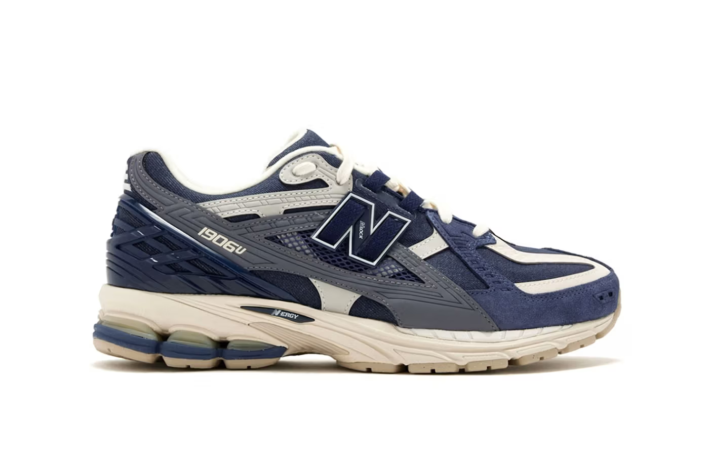 El nuevo New Balance 1906U: Estilo utilitario en azul y gris