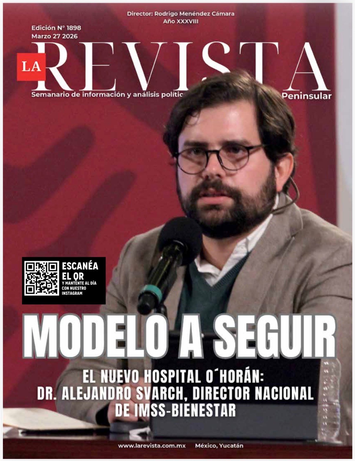 MODELO A SEGUIR EL NUEVO HOSPITAL O´HORÁN: DR. ALEJANDRO SVARCH