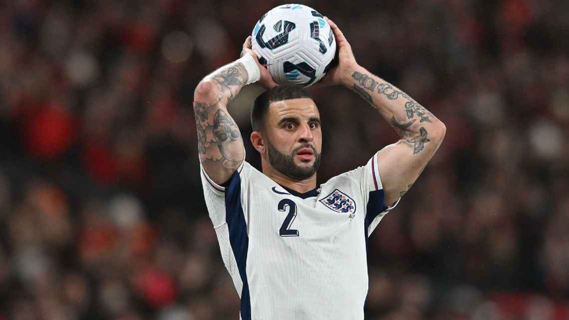Kyle Walker anuncia su retiro de la selección de Inglaterra tras 96 partidos internacionales