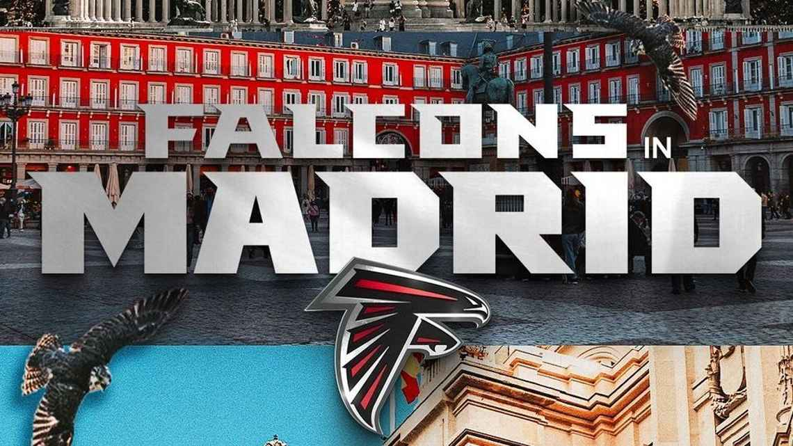 Atlanta Falcons hará historia al ser local en el NFL Madrid 2026 en el Santiago Bernabéu