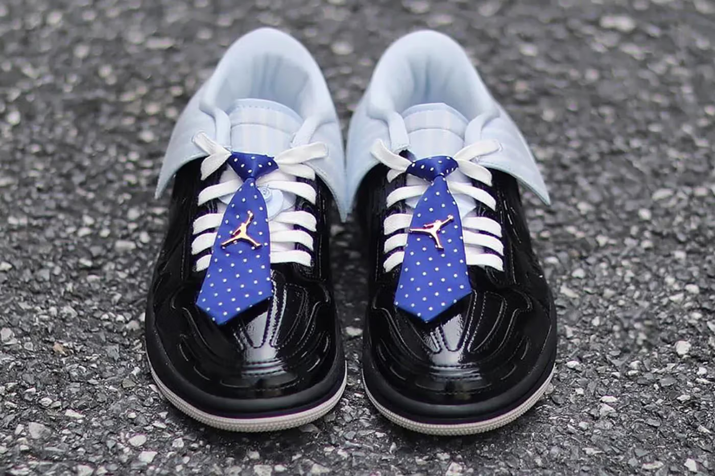 Air Jordan 1 Low “Suit &amp; Tie”: la sneaker que convierte el traje en tendencia urbana
