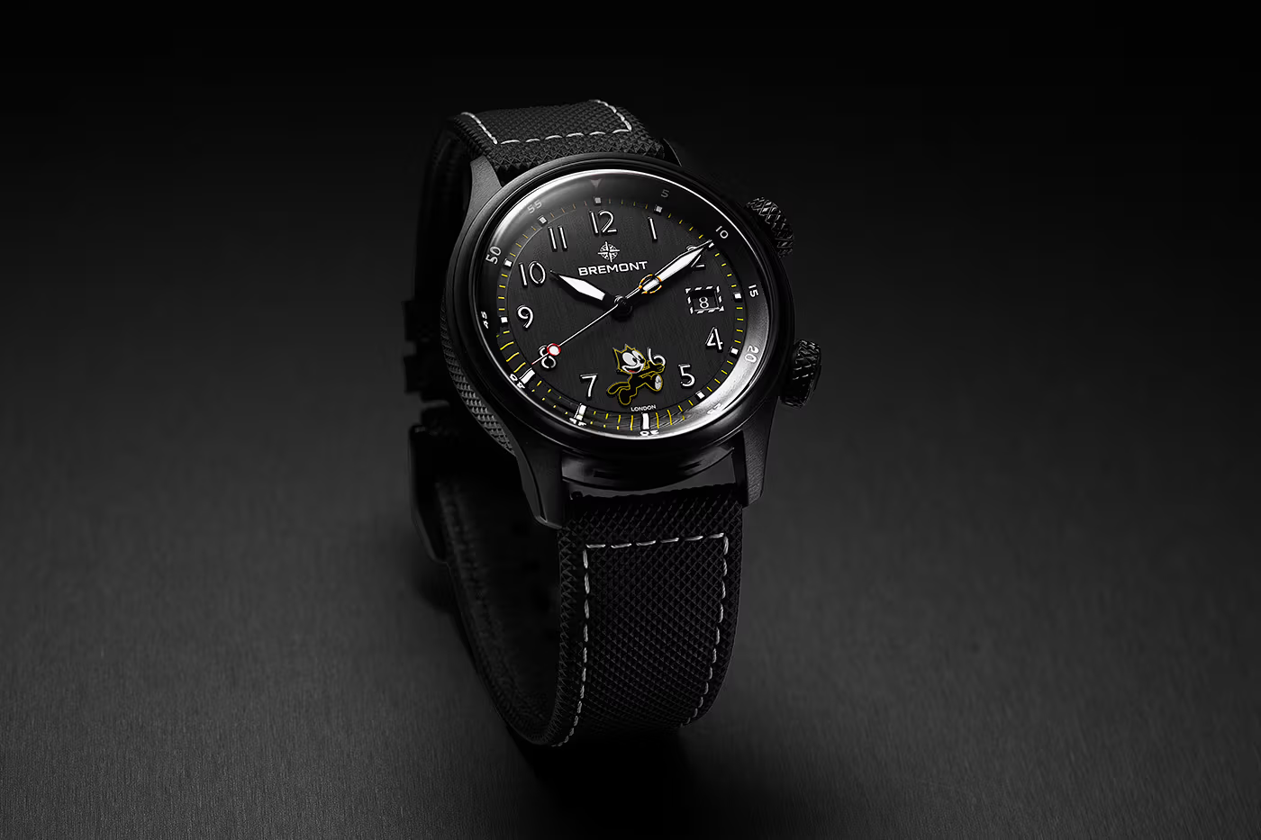 Bremont lanza reloj edición limitada inspirado en Felix the Cat y la aviación militar