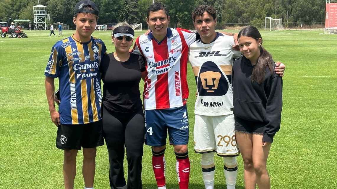 Cata Domínguez cumple sueño al enfrentar a su hijo en San Luis vs Pumas Sub-21