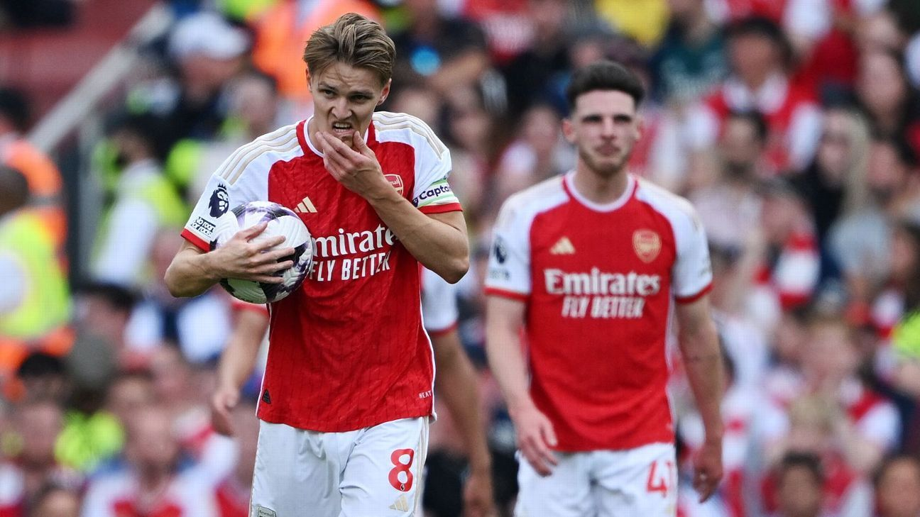 Arsenal tropieza y reaviva el fantasma del Manchester City en la Premier League