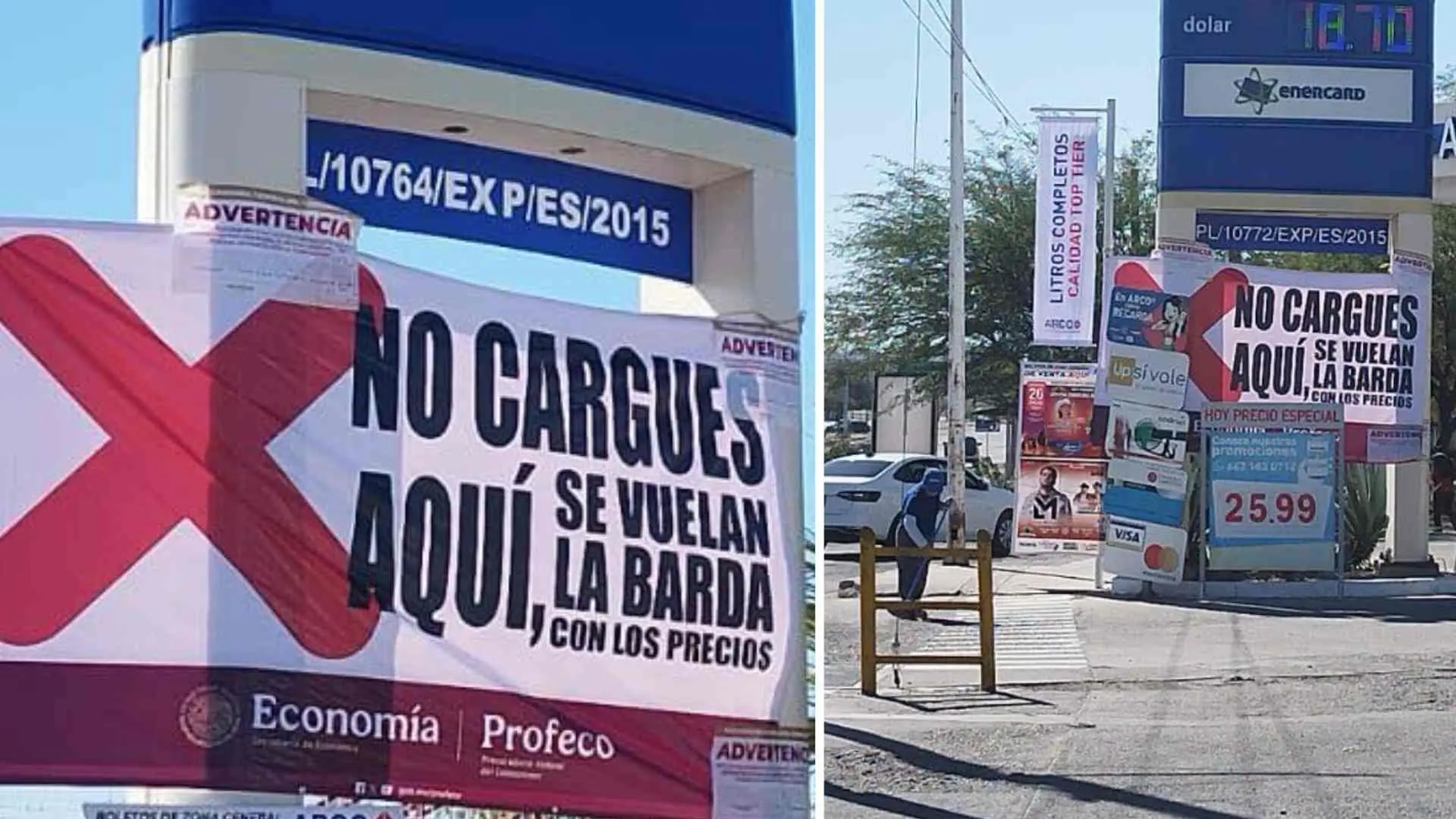Profeco intensifica vigilancia en gasolineras para frenar precios elevados en México