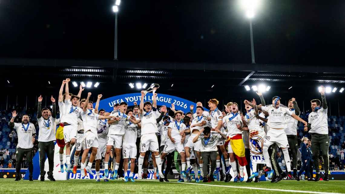 El Real Madrid se corona campeón de la UEFA Youth League por segunda vez