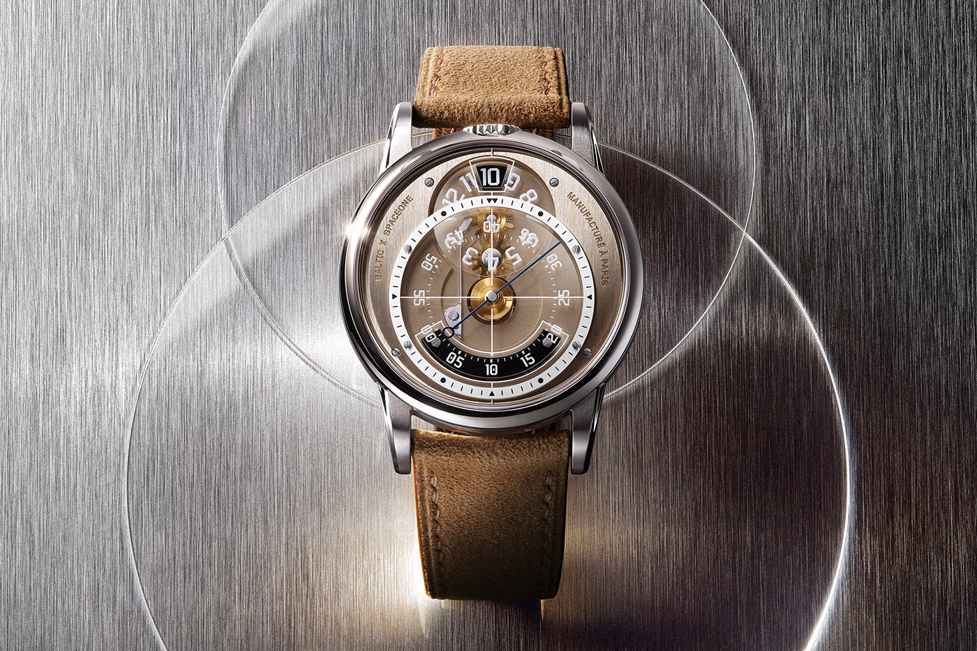 Baltic y SpaceOne presentan Seconde Majeure, un reloj francés con hora saltante y producción bajo pedido