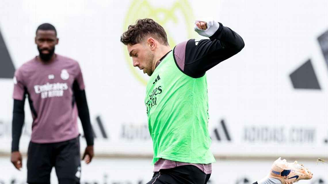 Federico Valverde volvió a entrenar con Real Madrid tras su ausencia en el Clásico