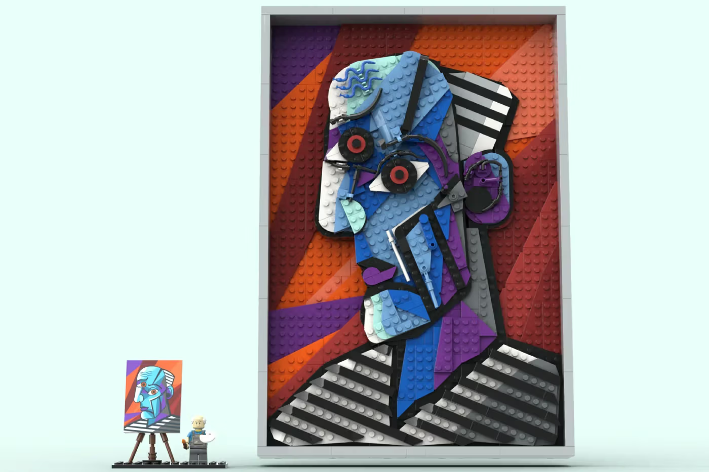 LEGO transforma el arte de Picasso en un set inspirado en el cubismo