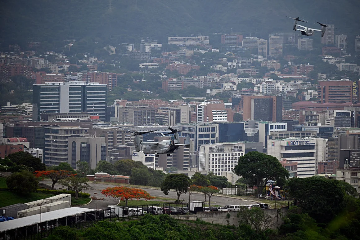Aeronaves militares de EE. UU. aterrizan en Caracas durante simulacro de evacuación