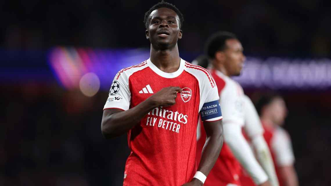 Saka revive al Arsenal y lo mete en la final de la Champions League