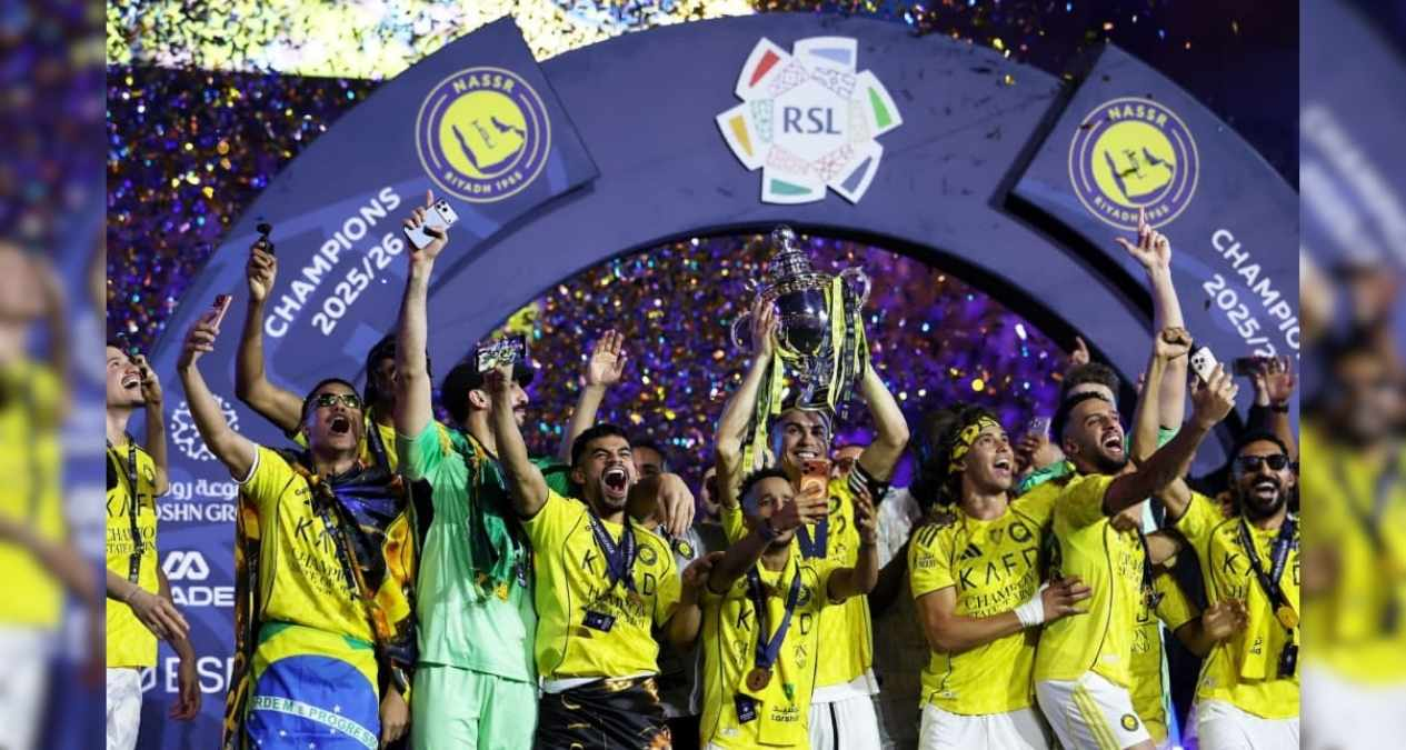 Cristiano Ronaldo y Al Nassr conquistan la Liga Saudi 2025-26