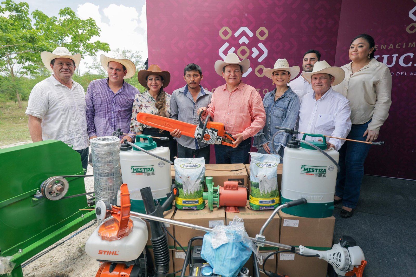 Renace el campo yucateco con inversión, infraestructura y respaldo a productoras y productores del oriente