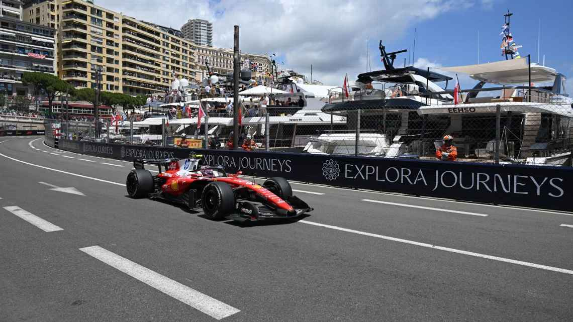 Ferrari impone autoridad en Mónaco con Hamilton y Leclerc al frente; Checo Pérez termina 18º