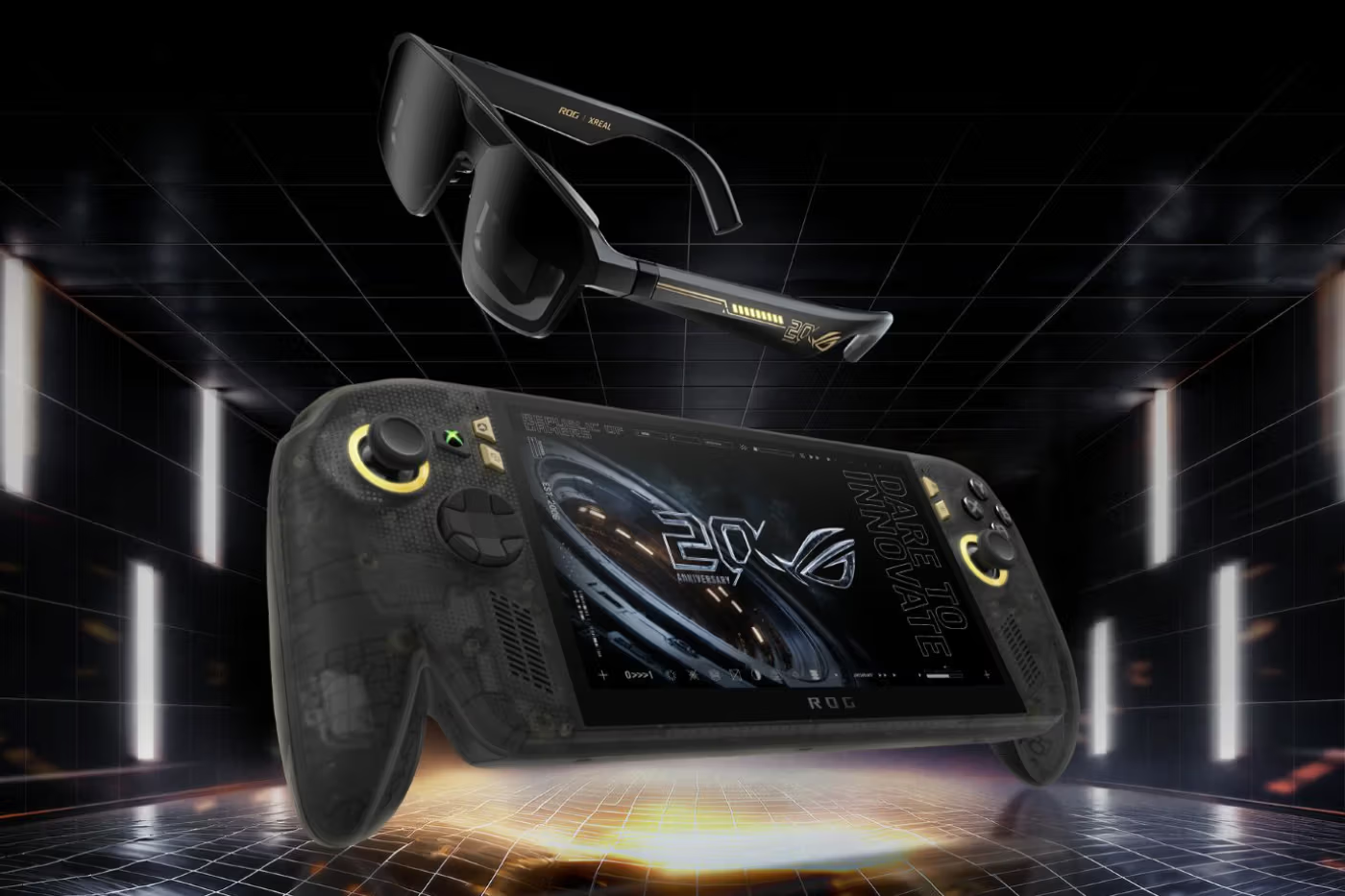 ASUS ROG Xbox Ally X20: la nueva portátil gaming con pantalla OLED y lentes AR