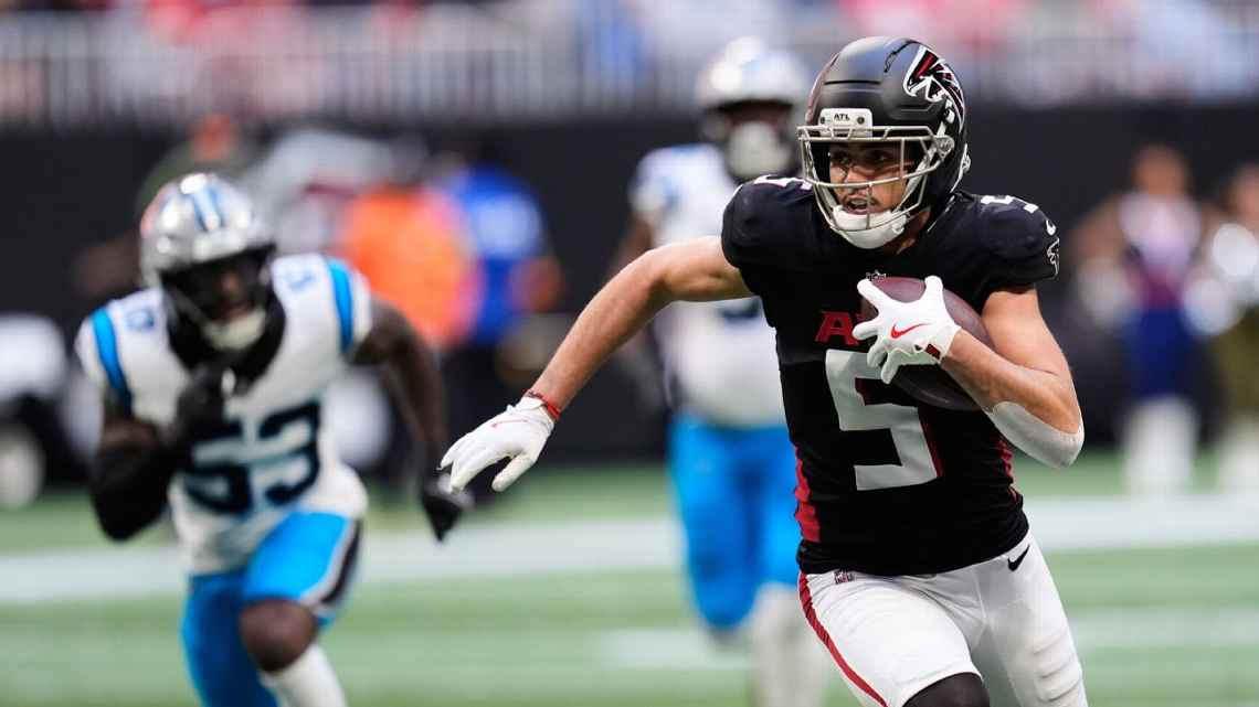 Drake London firma histórica extensión con Falcons por 141 millones de dólares