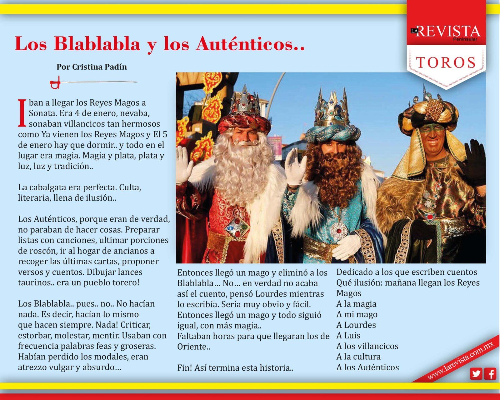 Los Blablabla y los Auténticos...