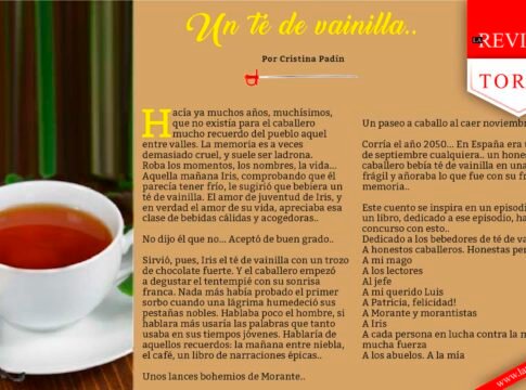 Un té de vainilla..