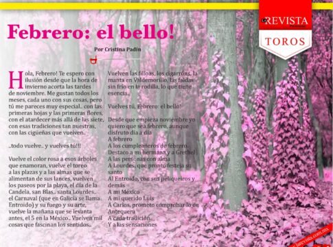 ¡Febrero: el bello!