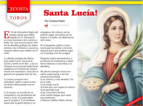 ¡Santa Lucía!