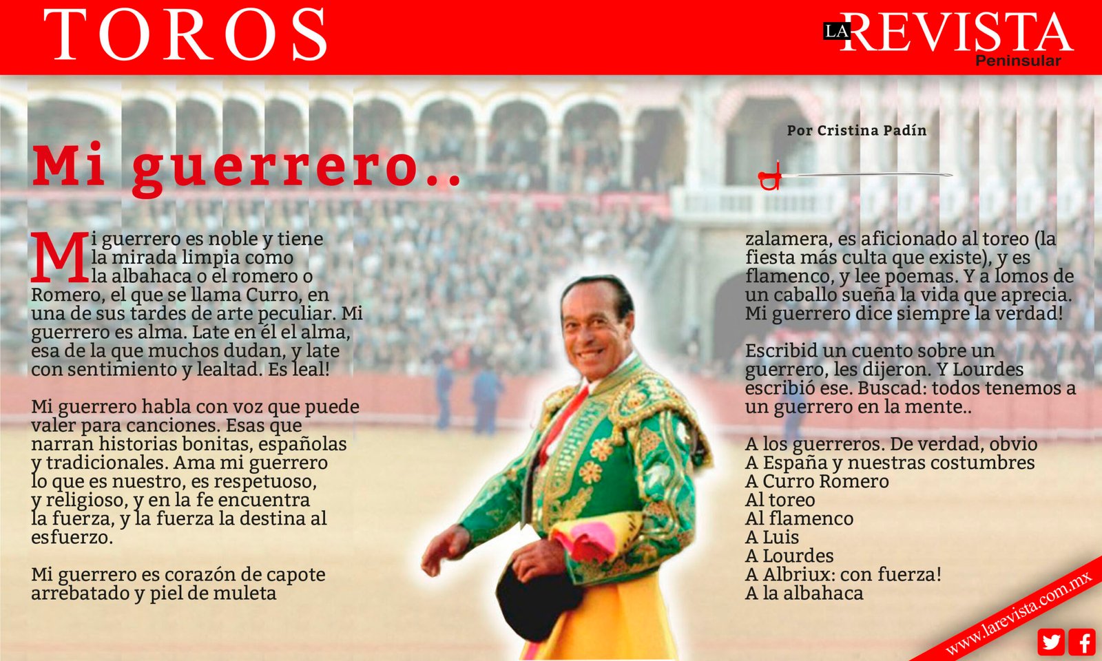 Mi guerrero..