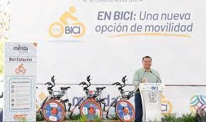 El Ayuntamiento de Mérida desarrolló un esquema digital para monitorear las 300 unidades del Programa "En Bici"
