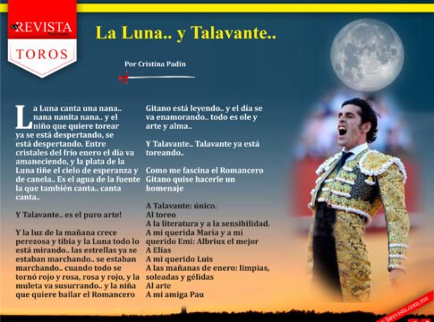 La Luna... y Talavante...
