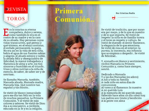 Primera Comunión...