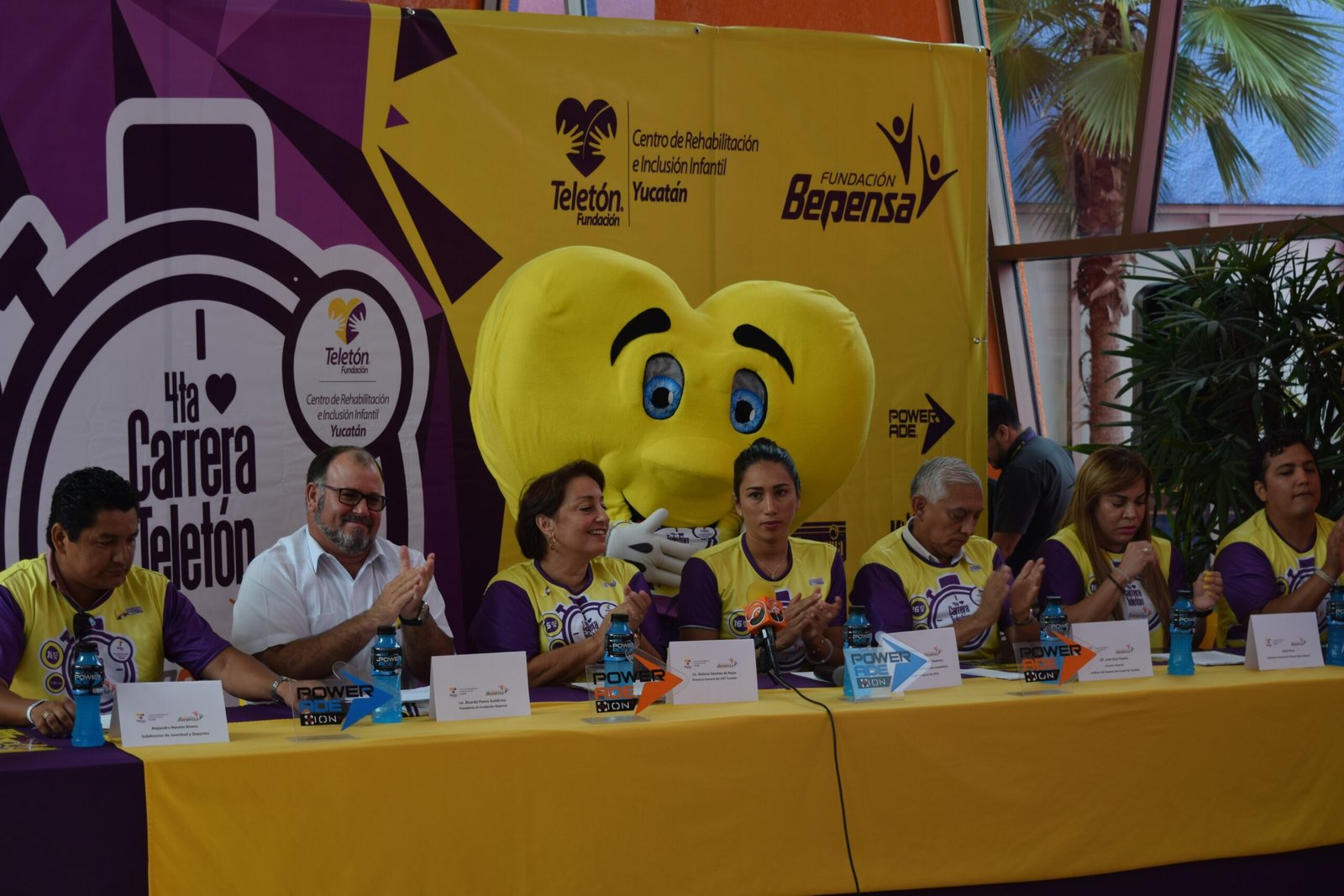 Presentan la Cuarta Carrera Teletón Fundación Bepensa a beneficio del CRIT Yucatán