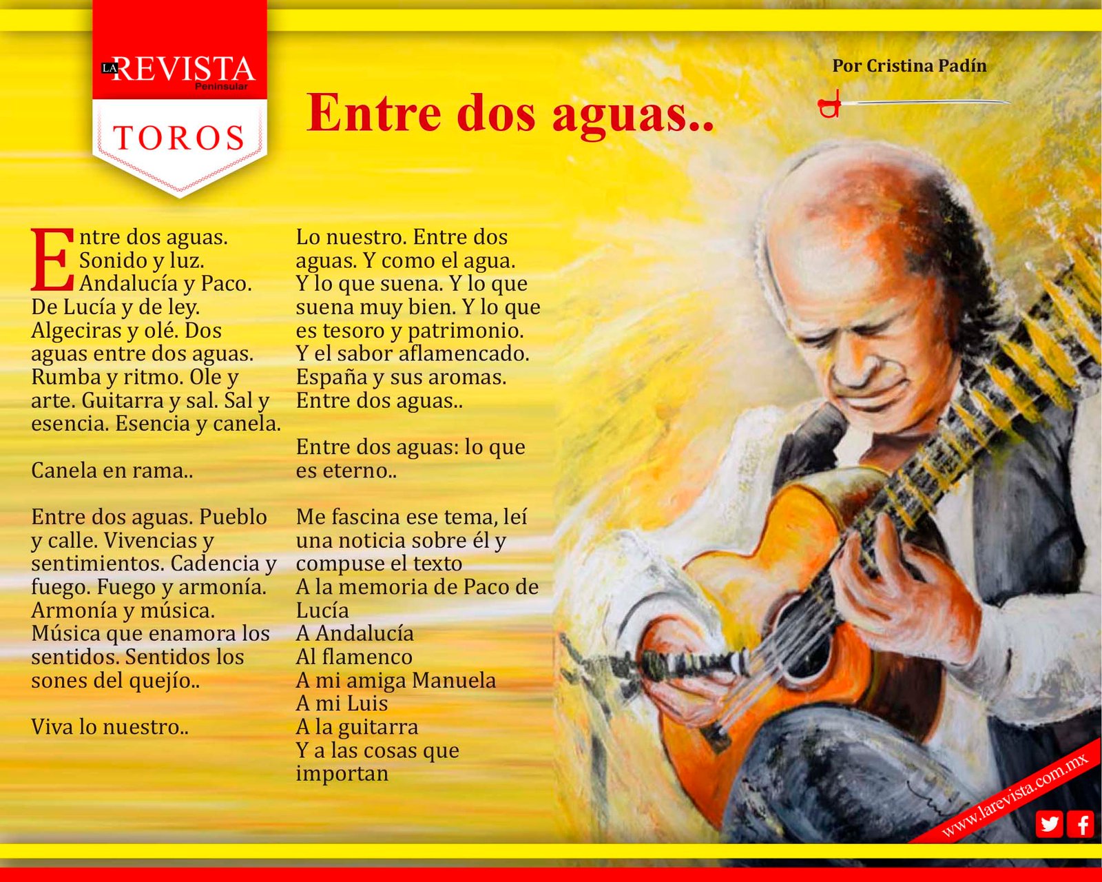 Entre dos aguas..