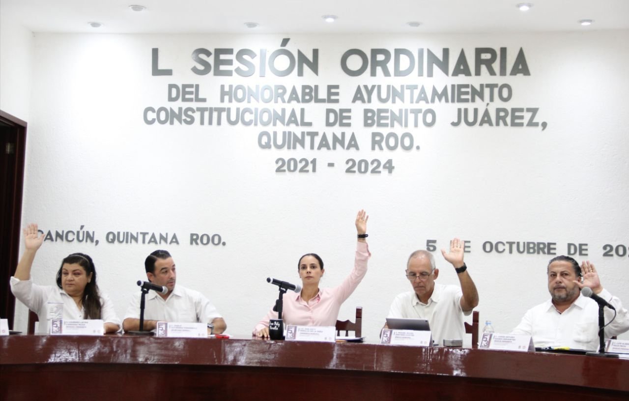 Aprueba Cabildo de Benito Juárez convenio de colaboración para mantenimiento y limpieza de las áreas verdes del Parque de la Equidad