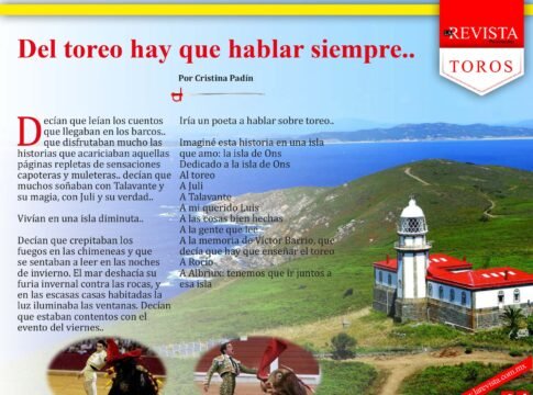 Del toreo hay que hablar siempre...