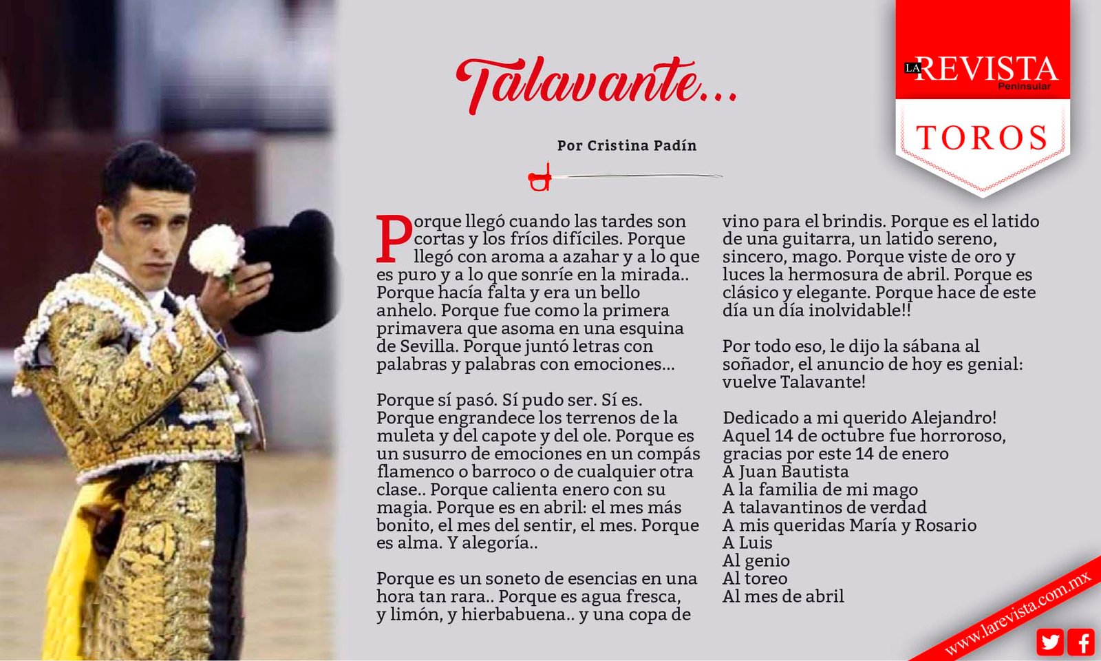 Talavante...