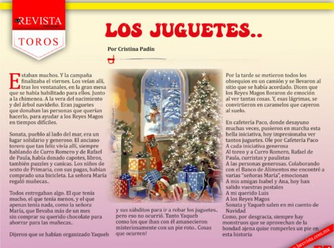 Los juguetes...