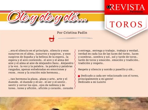 Ole y ole y olé...