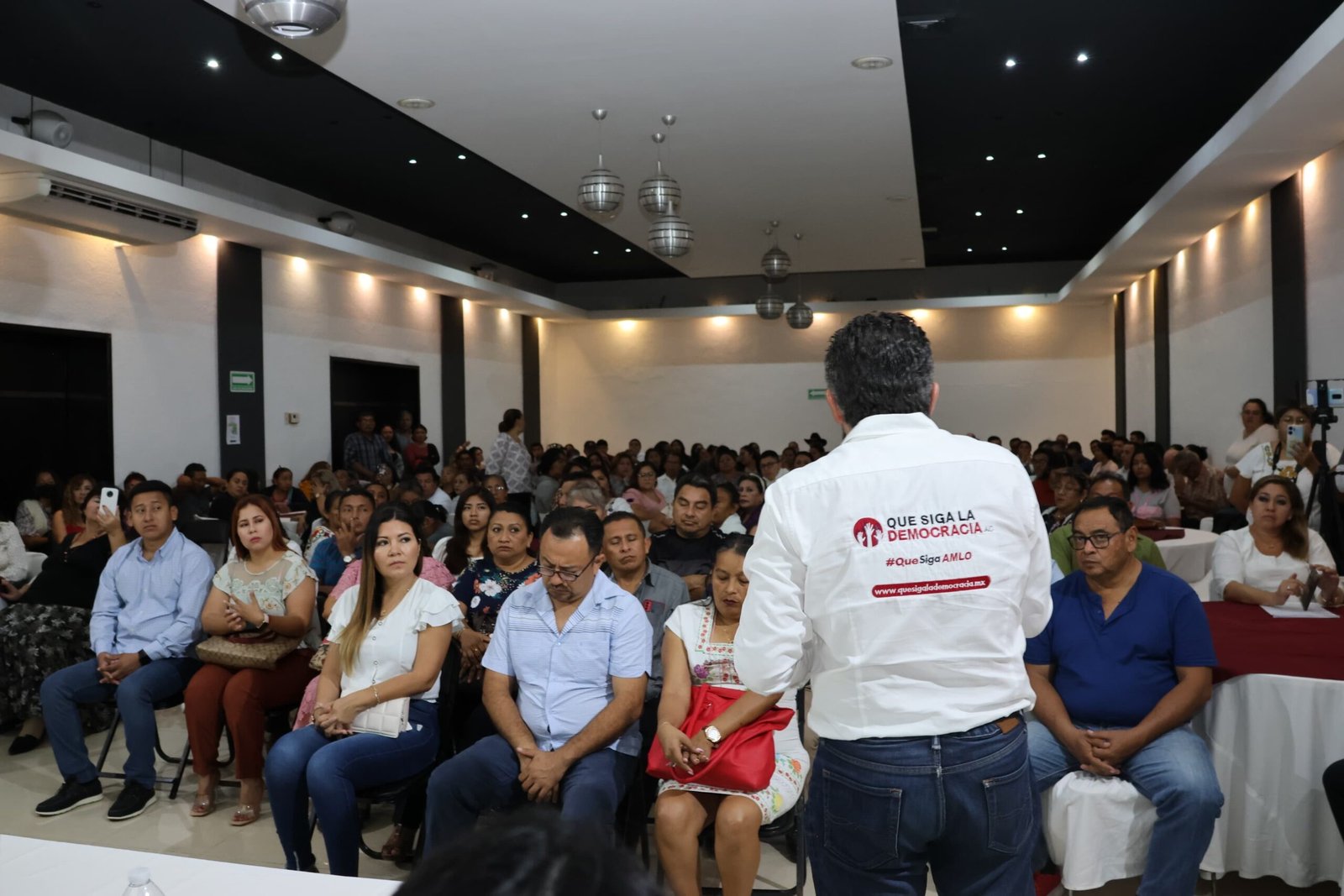 Que Siga la Democracia” es el brazo ciudadano de la Cuarta Transformación en Yucatán y en todo el país: Edgar Garza
