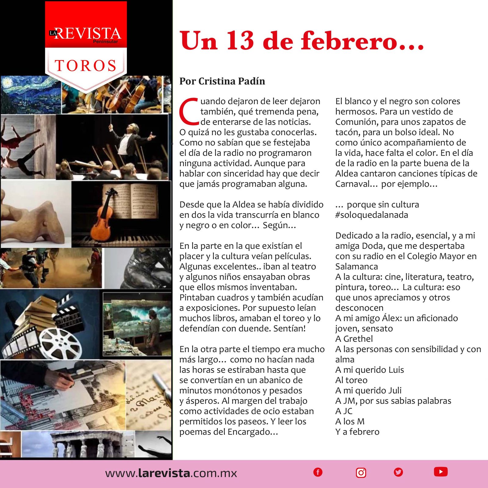 Un 13 de febrero...