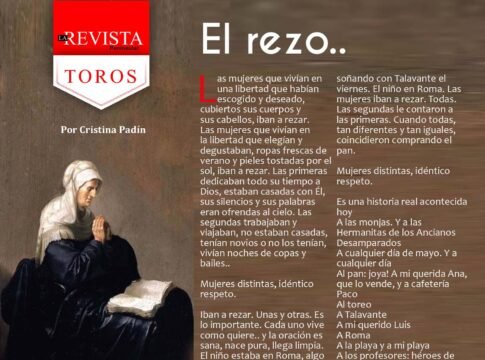 El rezo...