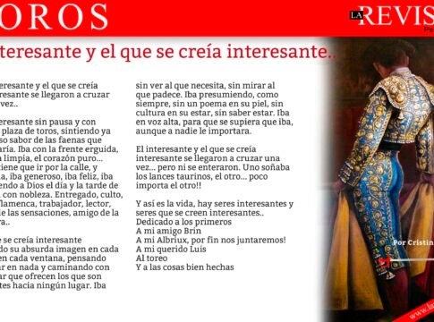 El interesante y el que se creía interesante..