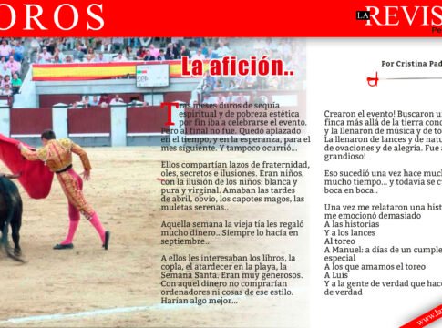 La afición..